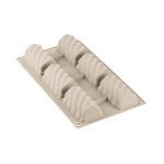 Silikomart silicone mould for 6 mini yule logs