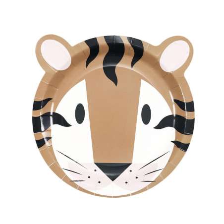 6-plates-birthday-savannah-tiger