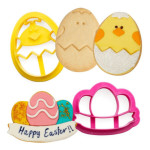 Easter cookie and cookie cutter