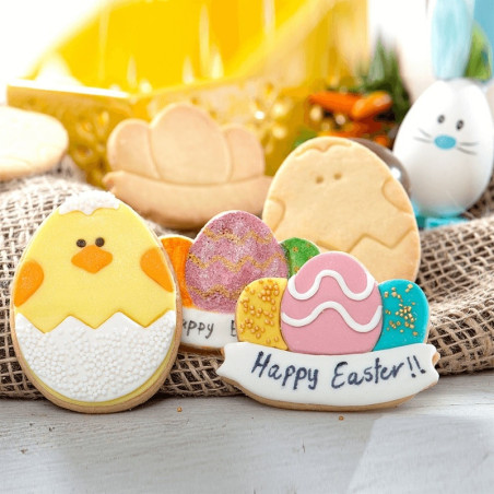 Easter shortbread cookies