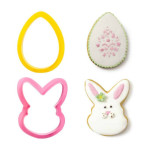 Easter cookie and cookie cutter