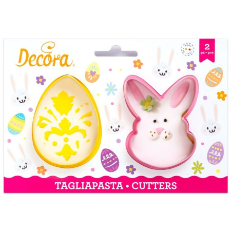 2 Easter cookie cutters