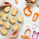 shortbread and Easter cookie cutters