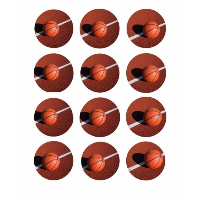 12-Mini-sugar-basketball-discs