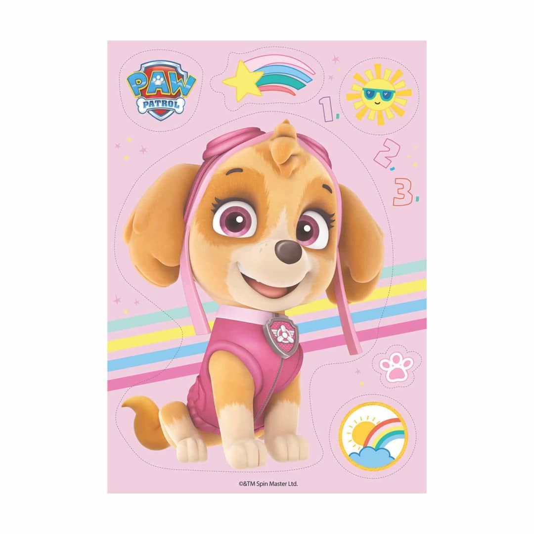 Paw Patrol Stella wafer pre-cut