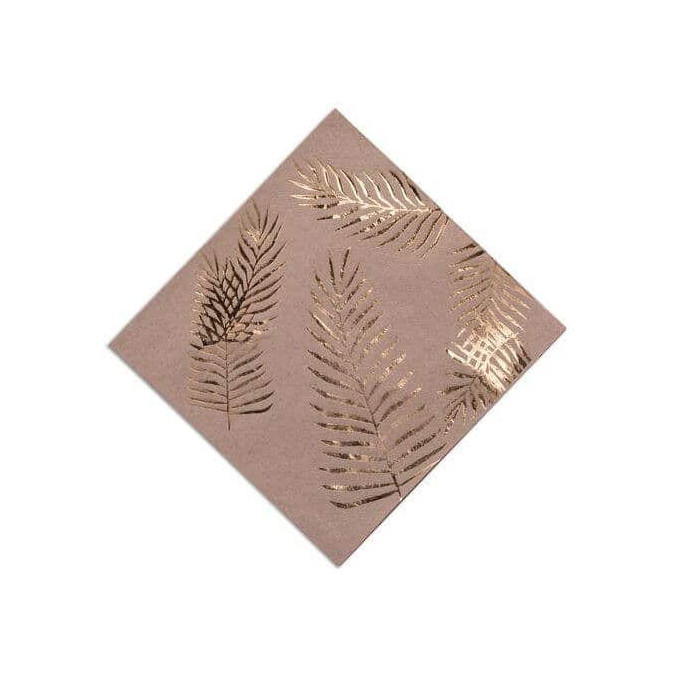 chic tropical paper napkins