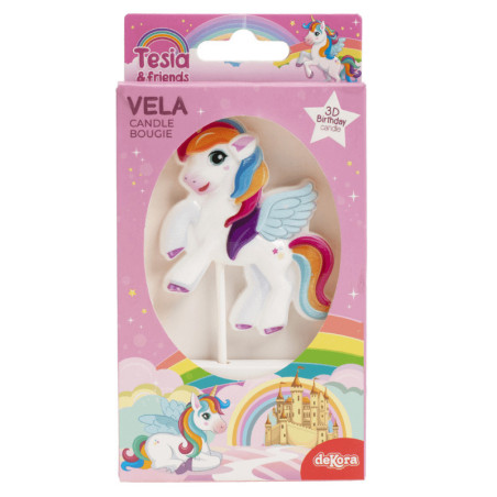 3D-unicorn-candle