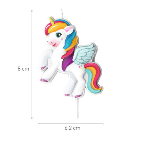 unicorn-candle