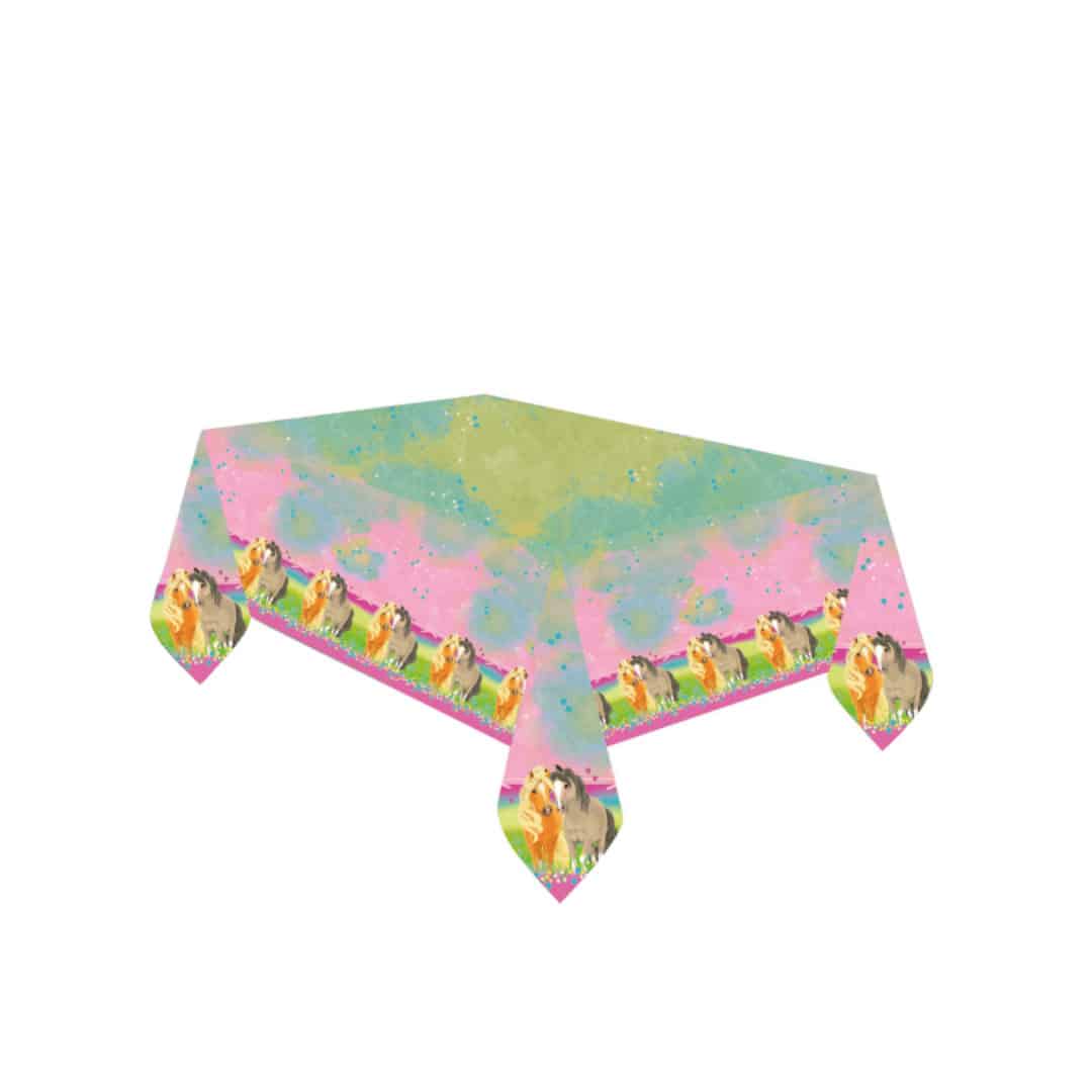 horse tablecloth