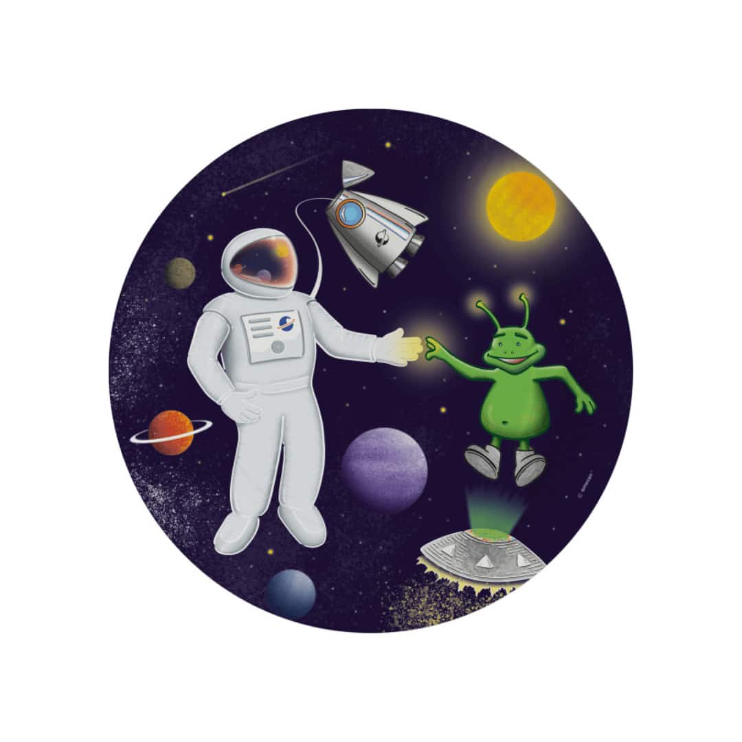 space-birthday-plates