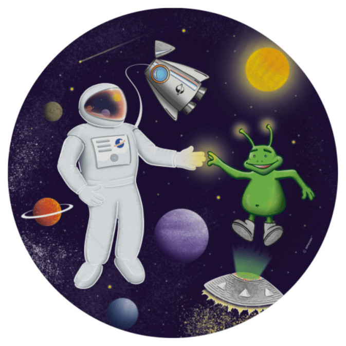 space-birthday-plates