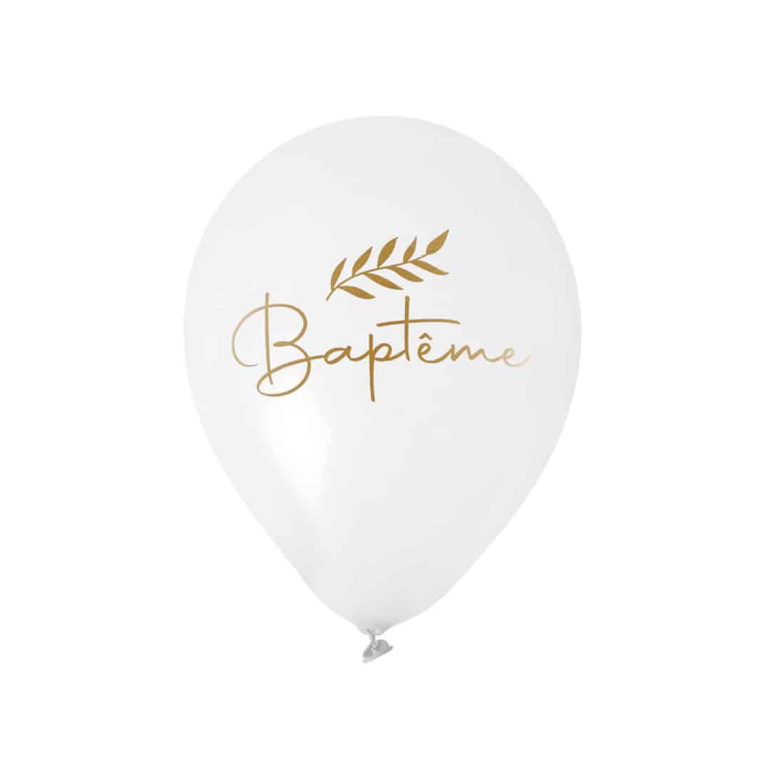baptism balloons