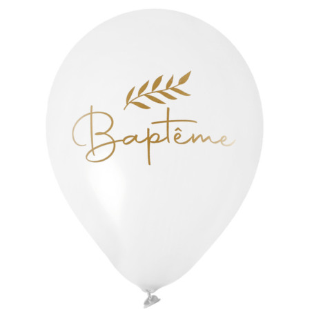 baptism balloons