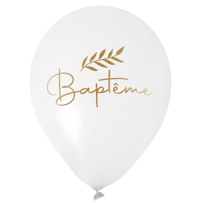 baptism balloons