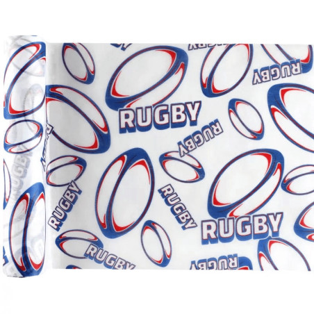 table-runner-ball-rugby