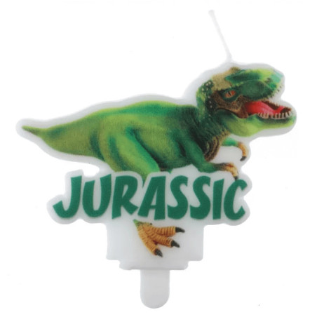 dinosaur candle