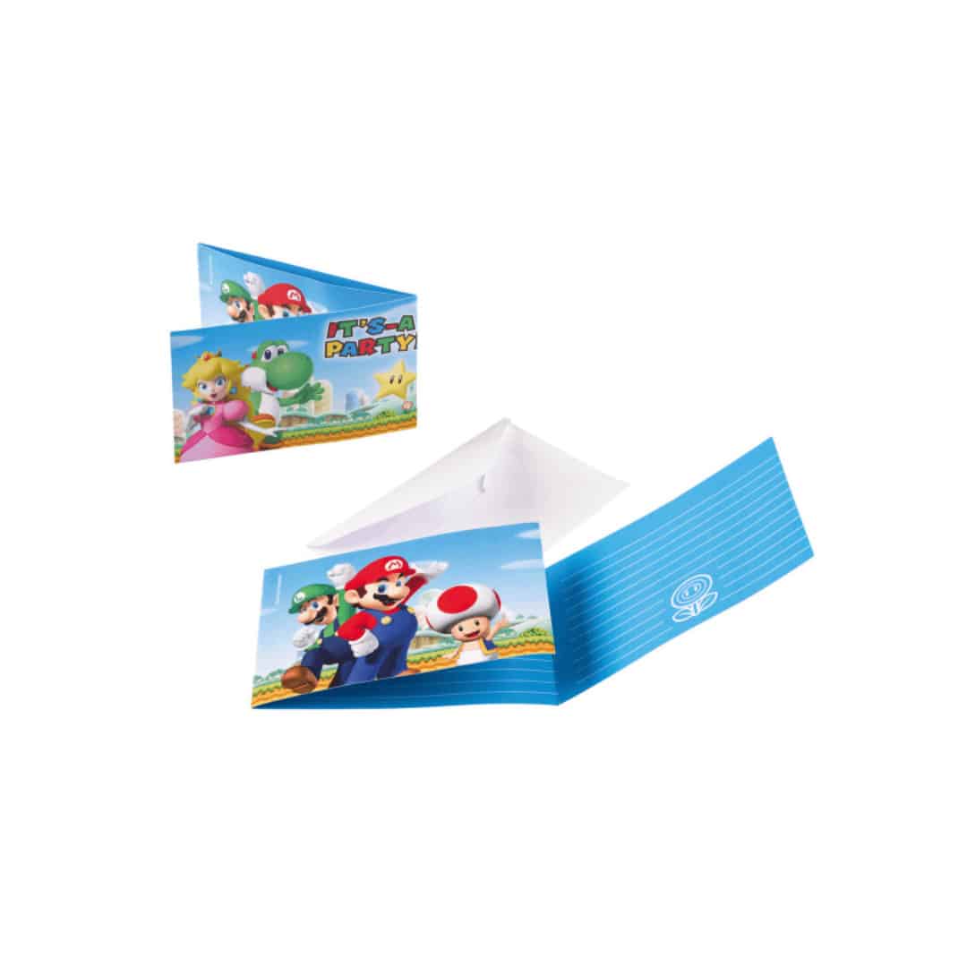 super-mario-invitation-cards