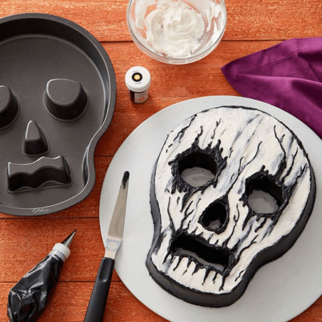 skull cake mold