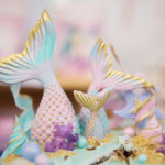 mermaid tail on cake