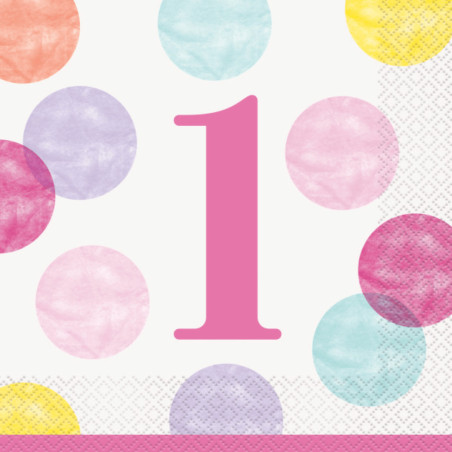 napkins-1-year-pink