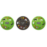 green and black video game cupcake case