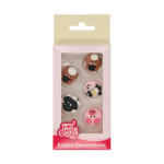 Farm animal sugar decoration