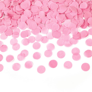 Pink confetti cannon