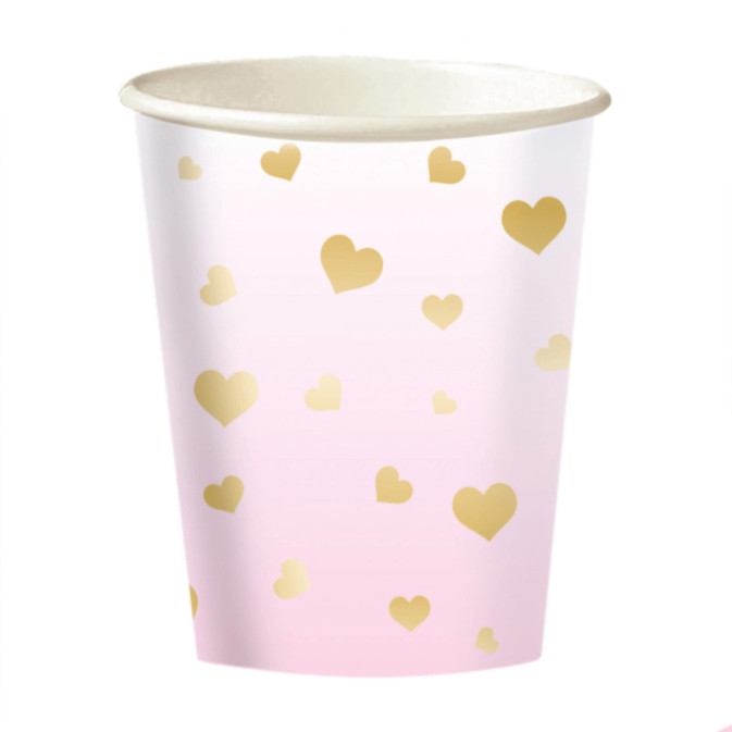 pink-1st-birthday-cups