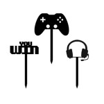 cupcake-topper-video-game