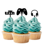 cupcake-topper-video-games