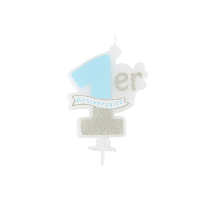 candle-1st-birthday-blue-glitter