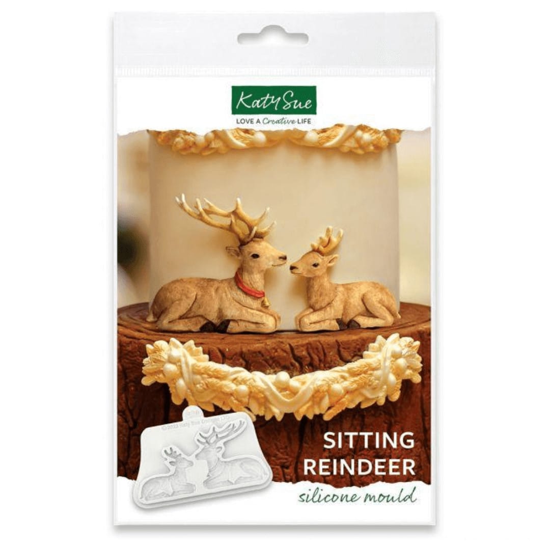 silicone christmas reindeer mold