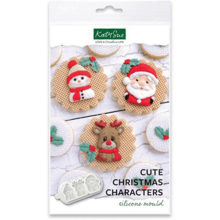 silicone christmas character mold