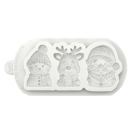 mold 3 christmas characters