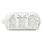 mold 3 christmas characters