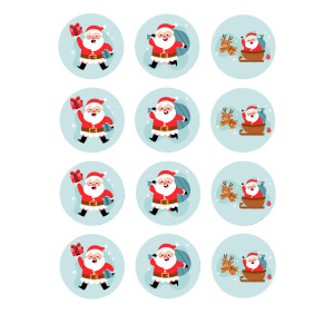 mini-discs-sugar-santa-christmas