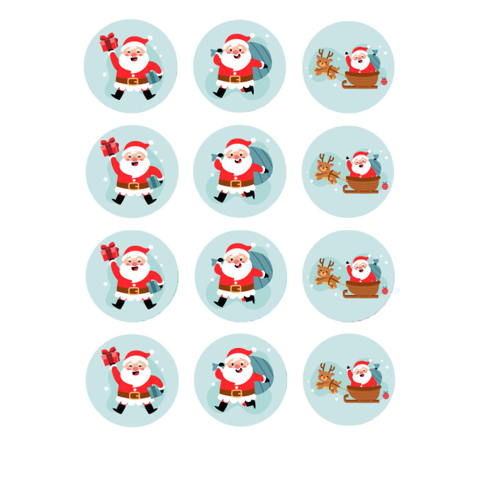 mini-discs-sugar-santa-christmas