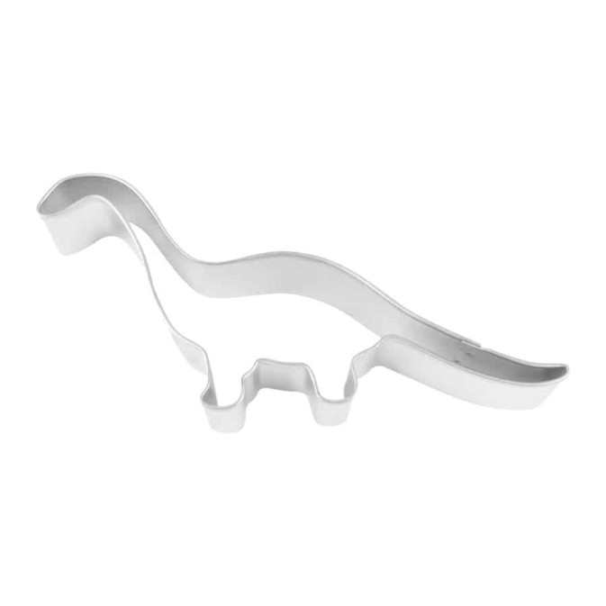 Brontosaurus cookie cutter