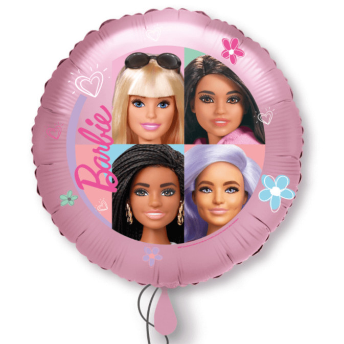 barbie-round-helium-balloon