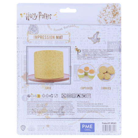 back of the harry potter embosser plate