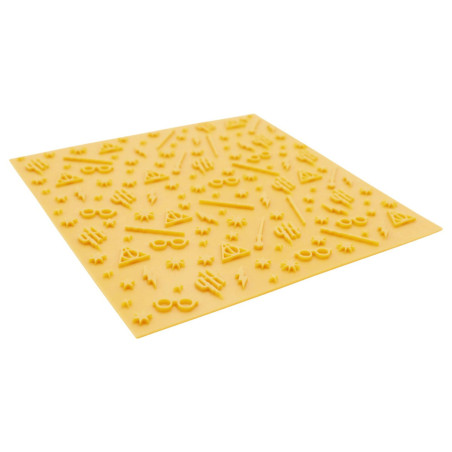 harry potter silicone embosser plate