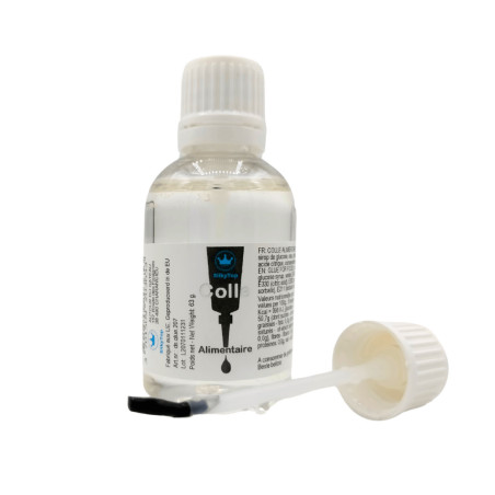 Food glue with brush 63 gr | Silkytop