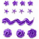 decoration made with a flower nozzle