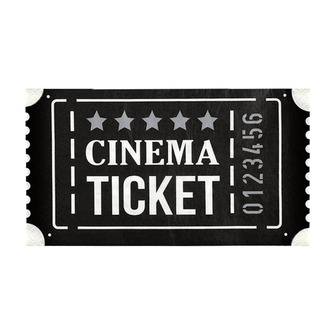 cinema-ticket-napkins