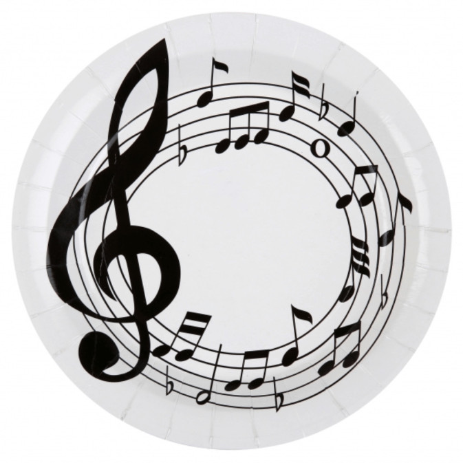 musical-note-plates