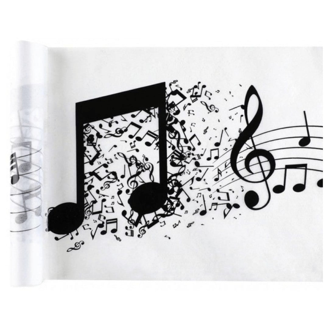table-runner-musical-notes