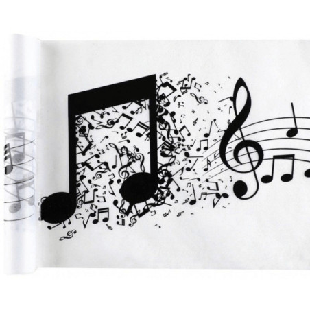 table-runner-musical-notes