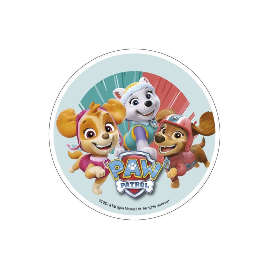 Paw Patrol sugar disc 20 cm