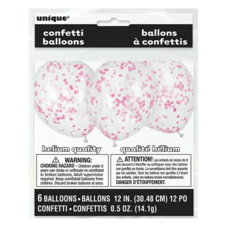 bag containing confetti balloons