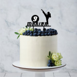 cake-topper-martial-art-woman-customizable